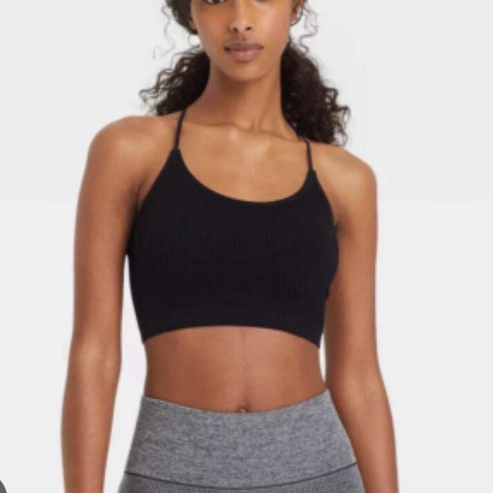 Colsie Ribbed Seamless Brami